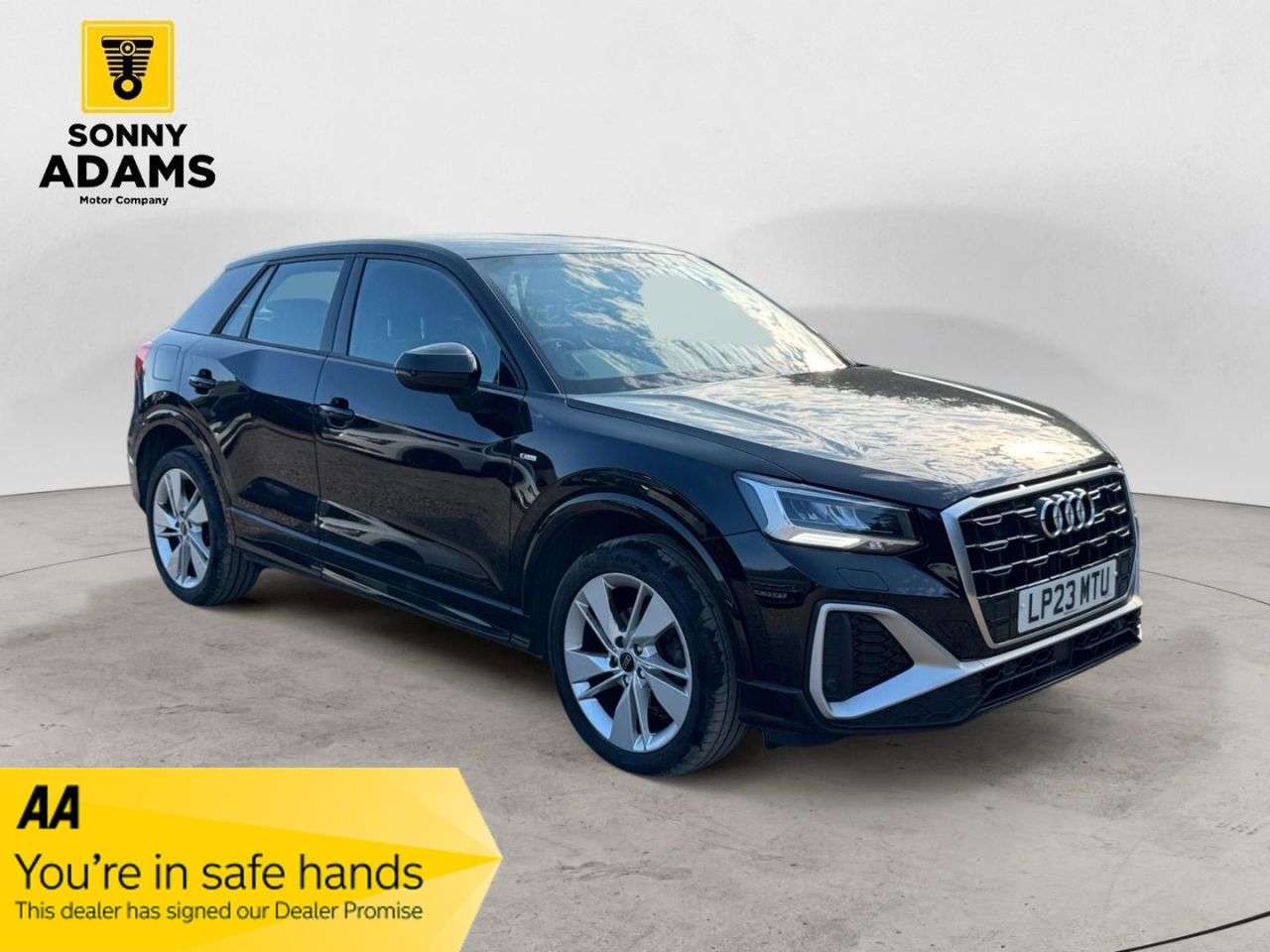 A 2023 AUDI Q2 1.0 TFSI 30 S line SUV 5dr Petrol Manual Euro 6 (s/s) (110 ps) A 2023 AUDI Q2 1.0 TFSI 30 S line SUV 5dr Petrol Manual Euro 6 (s/s) (110 ps)