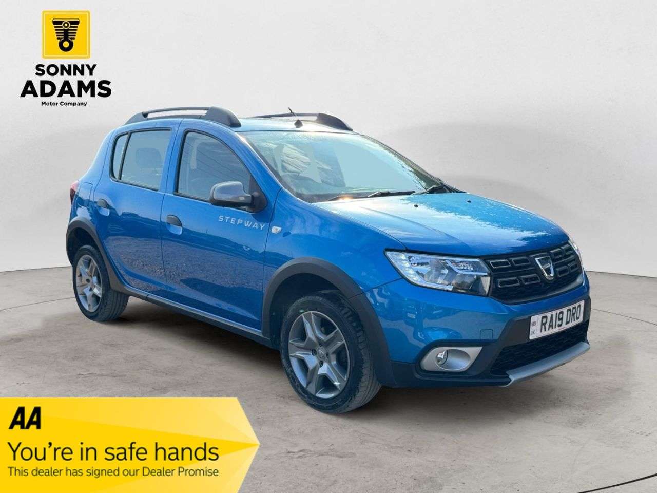 A 2019 DACIA SANDERO STEPWAY 1.0 SCe Essential Hatchback 5dr Petrol Manual Euro 6 (75 ps) A 2019 DACIA SANDERO STEPWAY 1.0 SCe Essential Hatchback 5dr Petrol Manual Euro 6 (75 ps)