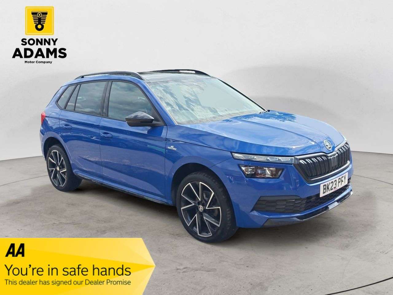 A 2023 SKODA KAMIQ 1.0 TSI Monte Carlo SUV 5dr Petrol DSG Euro 6 (s/s) (110 ps) A 2023 SKODA KAMIQ 1.0 TSI Monte Carlo SUV 5dr Petrol DSG Euro 6 (s/s) (110 ps)