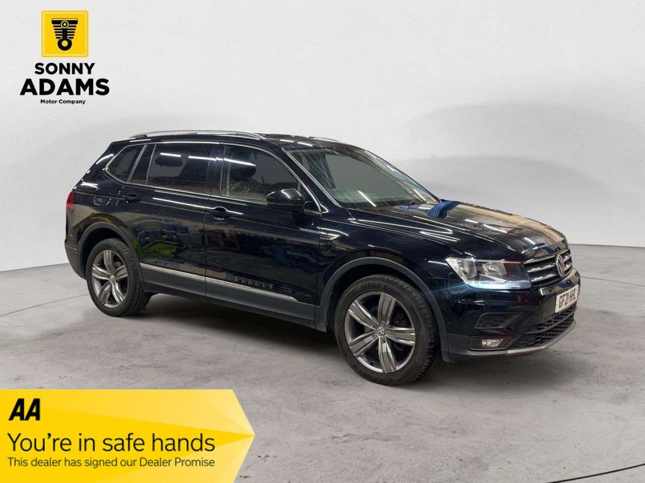 A 2021 VOLKSWAGEN TIGUAN ALLSPACE 2.0 TDI Match SUV 5dr Diesel DSG Euro 6 (s/s) (150 ps) A 2021 VOLKSWAGEN TIGUAN ALLSPACE 2.0 TDI Match SUV 5dr Diesel DSG Euro 6 (s/s) (150 ps)