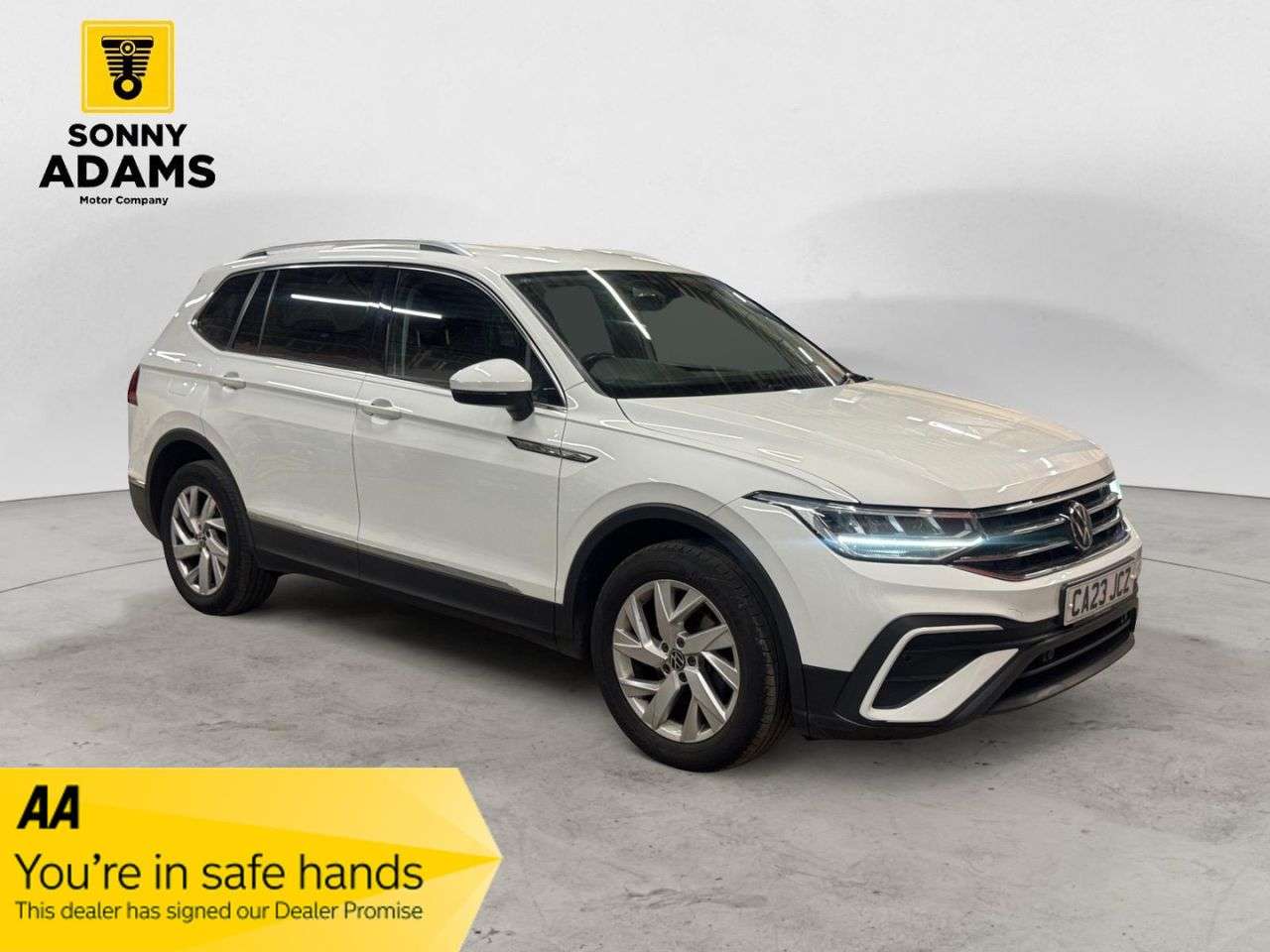 A 2023 VOLKSWAGEN TIGUAN ALLSPACE 1.5 TSI Life SUV 5dr Petrol DSG Euro 6 (s/s) (150 ps) A 2023 VOLKSWAGEN TIGUAN ALLSPACE 1.5 TSI Life SUV 5dr Petrol DSG Euro 6 (s/s) (150 ps)