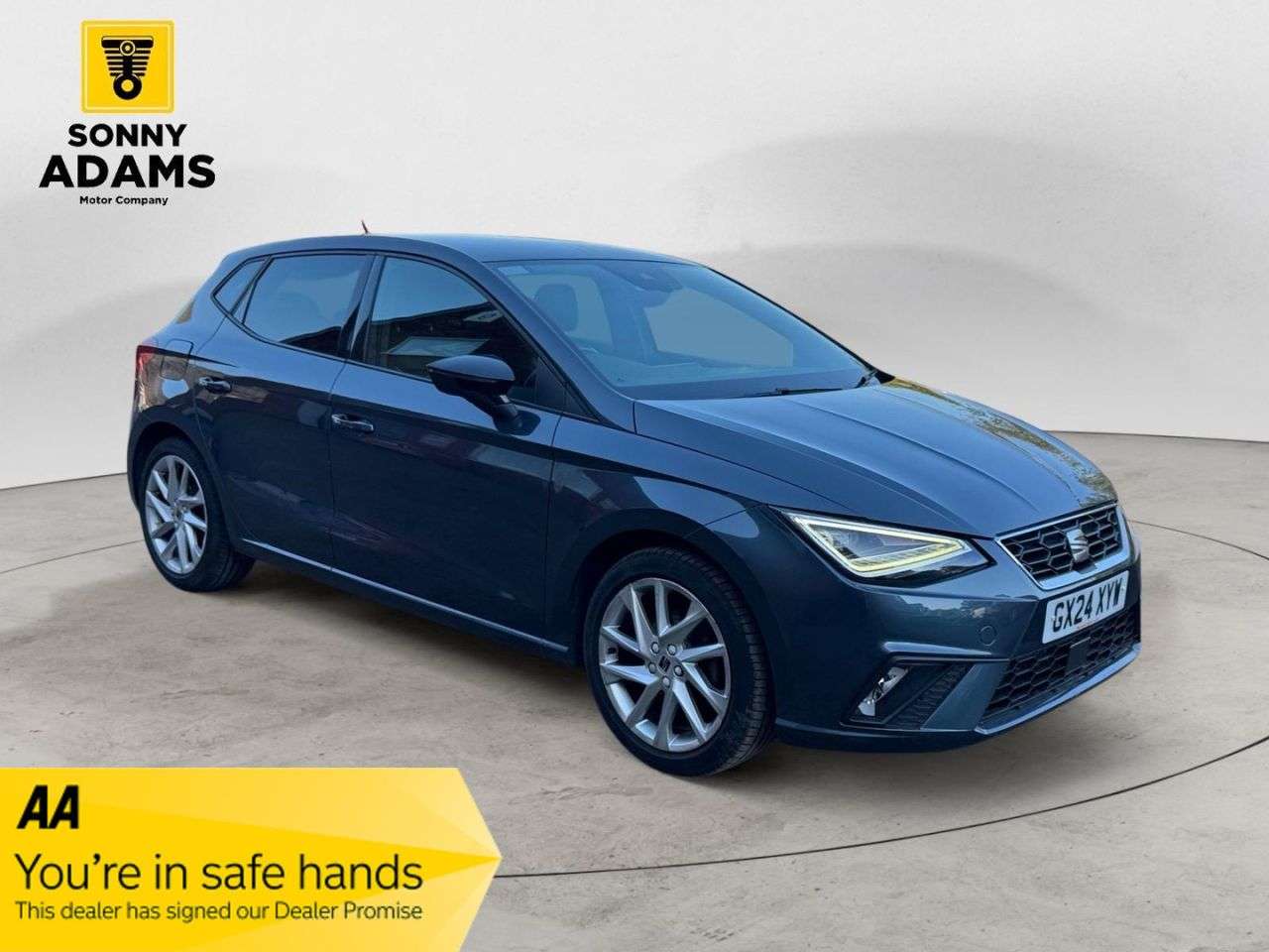 A 2024 SEAT IBIZA 1.0 TSI FR Hatchback 5dr Petrol Manual Euro 6 (s/s) (115 ps) A 2024 SEAT IBIZA 1.0 TSI FR Hatchback 5dr Petrol Manual Euro 6 (s/s) (115 ps)