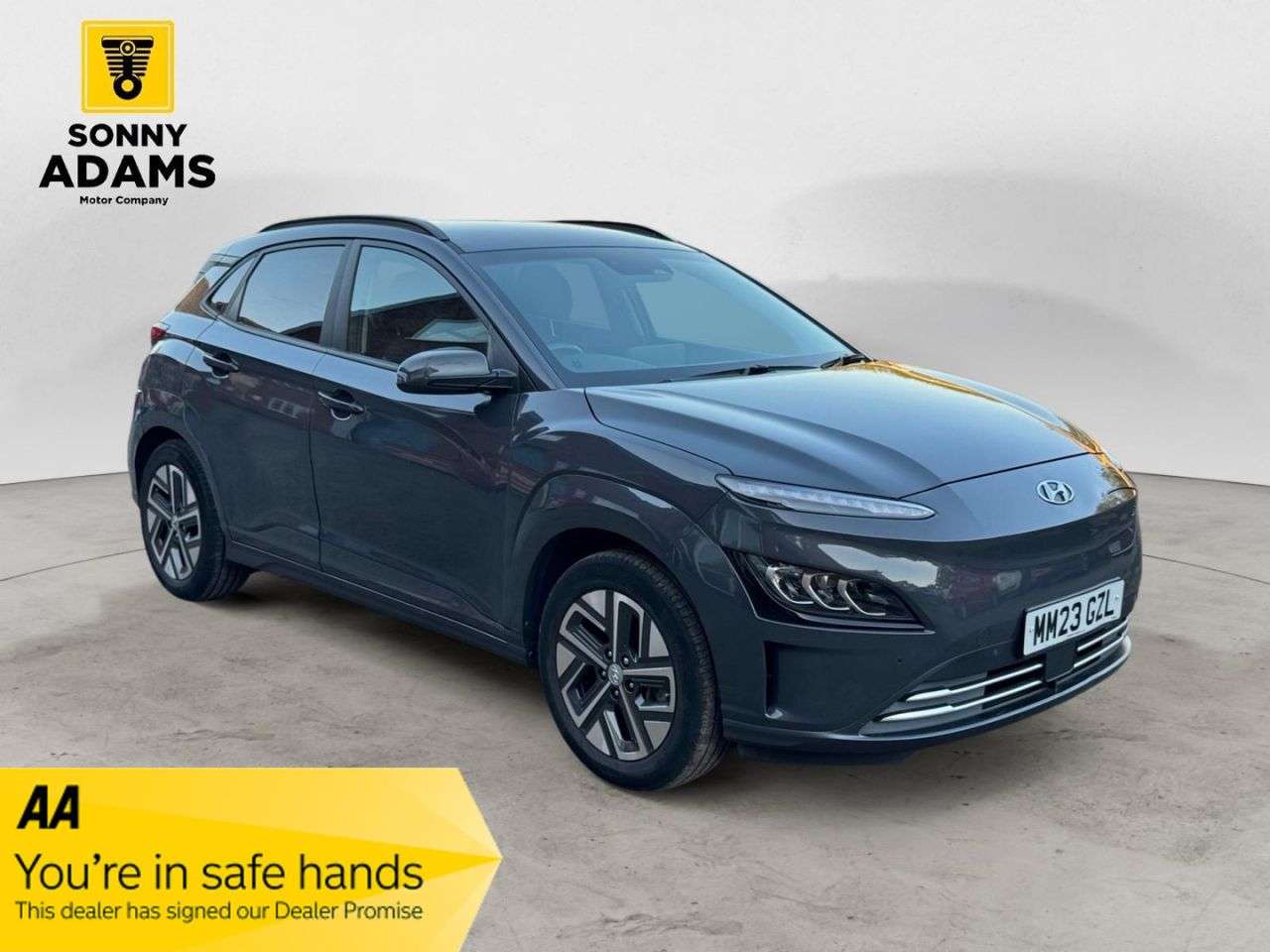 A 2023 HYUNDAI KONA 39kWh Premium SUV 5dr Electric Auto (10.5kW Charger) (136 ps) A 2023 HYUNDAI KONA 39kWh Premium SUV 5dr Electric Auto (10.5kW Charger) (136 ps)