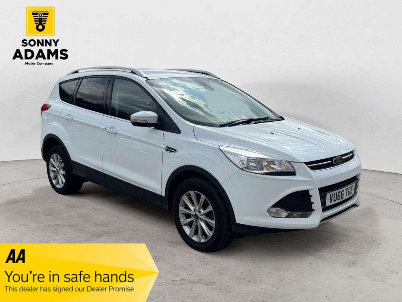 A 2016 FORD KUGA 1.5T EcoBoost Titanium SUV 5dr Petrol Manual 2WD Euro 6 (s/s) (150 ps) A 2016 FORD KUGA 1.5T EcoBoost Titanium SUV 5dr Petrol Manual 2WD Euro 6 (s/s) (150 ps)