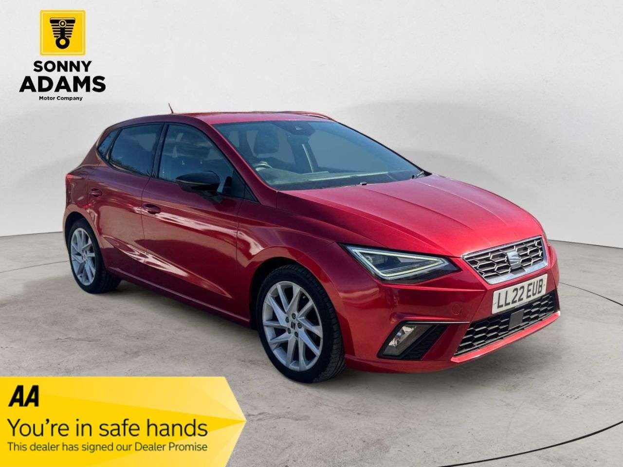 A 2022 SEAT IBIZA 1.0 TSI FR Hatchback 5dr Petrol Manual Euro 6 (s/s) (95 ps) A 2022 SEAT IBIZA 1.0 TSI FR Hatchback 5dr Petrol Manual Euro 6 (s/s) (95 ps)