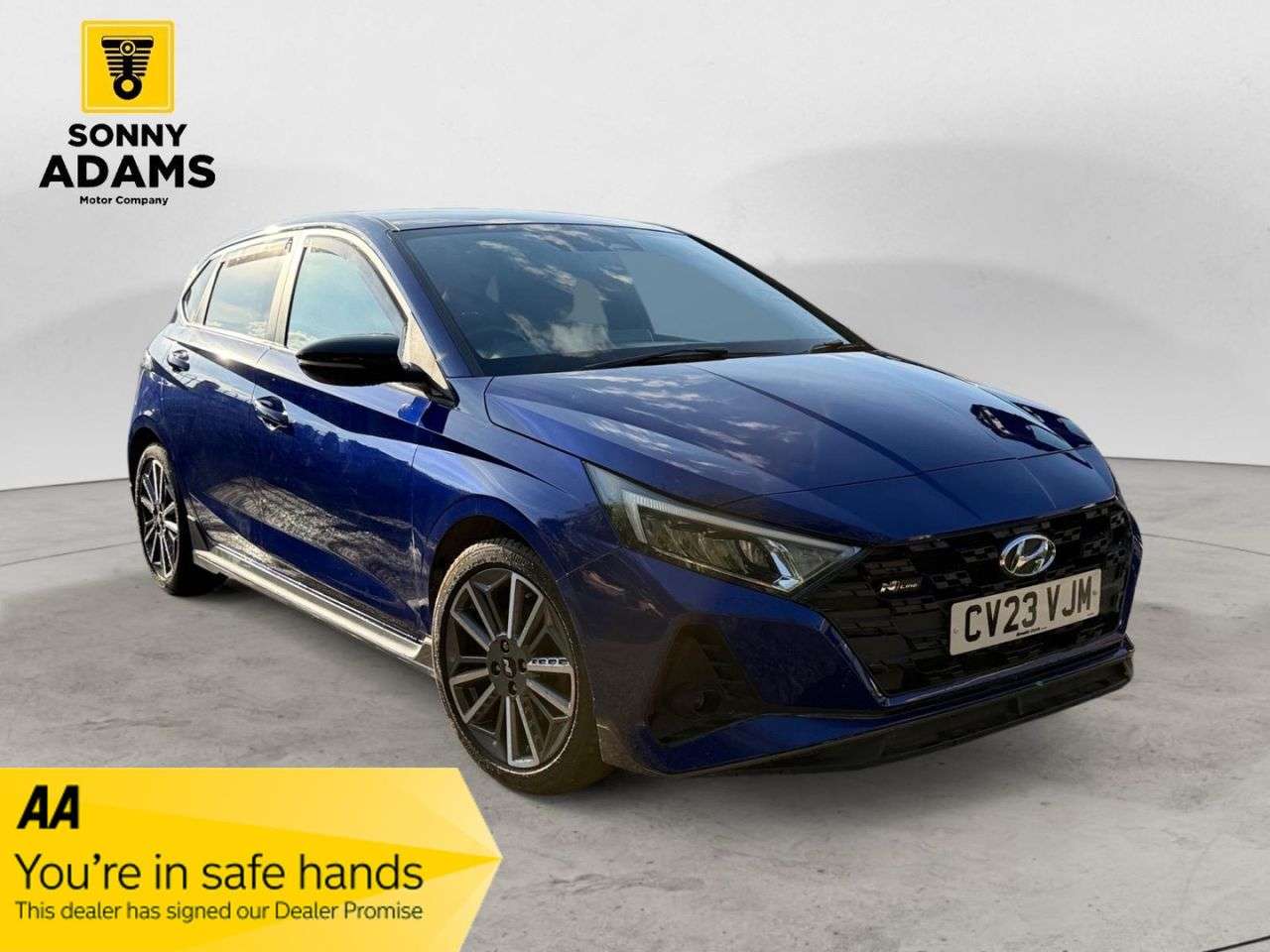A 2023 HYUNDAI I20 1.0 T-GDi MHEV N Line Hatchback 5dr Petrol Hybrid Manual Euro 6 (s/s) (120 A 2023 HYUNDAI I20 1.0 T-GDi MHEV N Line Hatchback 5dr Petrol Hybrid Manual Euro 6 (s/s) (120
