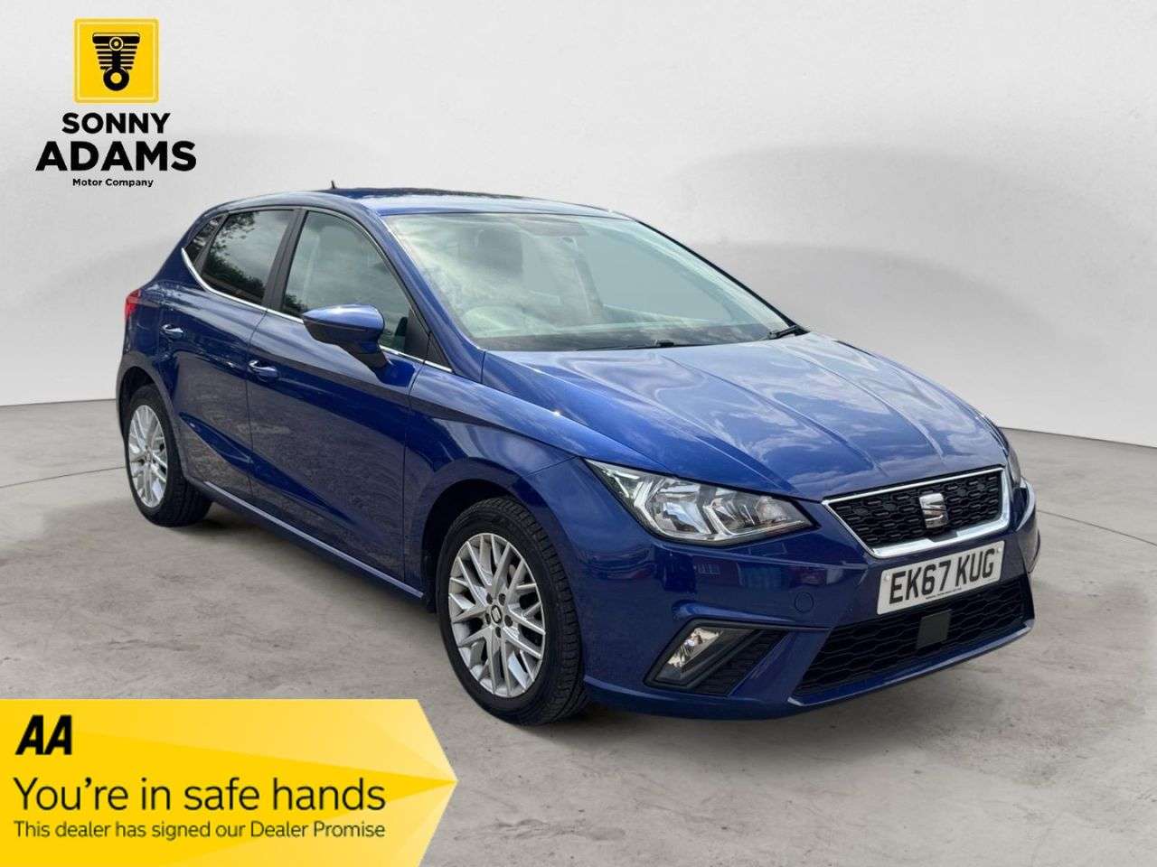 A 2017 SEAT IBIZA 1.0 TSI SE Hatchback 5dr Petrol Manual Euro 6 (s/s) (95 ps) A 2017 SEAT IBIZA 1.0 TSI SE Hatchback 5dr Petrol Manual Euro 6 (s/s) (95 ps)