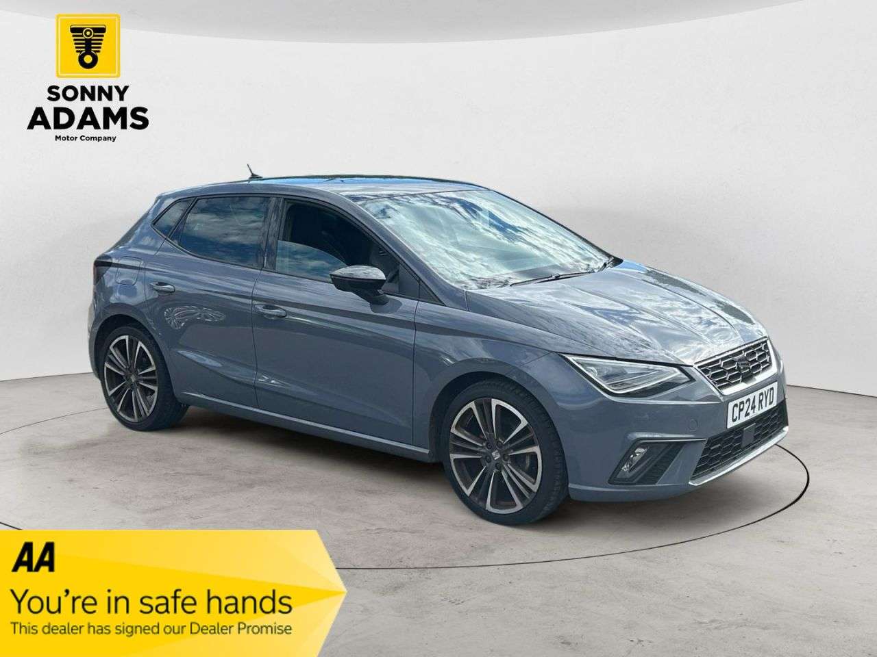 A 2024 SEAT IBIZA 1.0 TSI Anniversary Limited Edition Hatchback 5dr Petrol Manual Euro 6 (s/s A 2024 SEAT IBIZA 1.0 TSI Anniversary Limited Edition Hatchback 5dr Petrol Manual Euro 6 (s/s