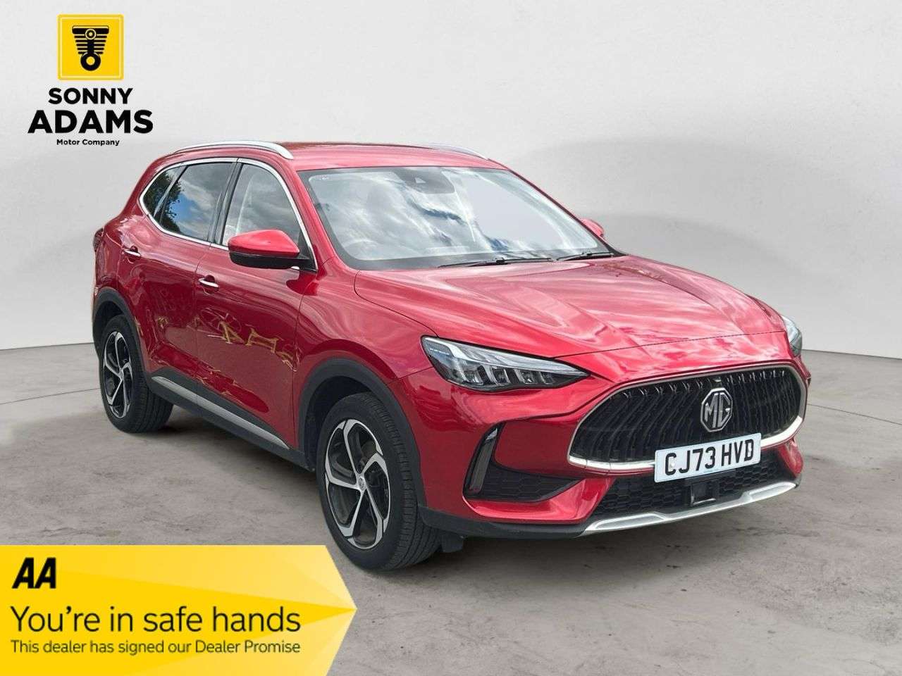 A 2023 MG MG HS 1.5 T-GDI Trophy SUV 5dr Petrol DCT Euro 6 (s/s) (162 ps) A 2023 MG MG HS 1.5 T-GDI Trophy SUV 5dr Petrol DCT Euro 6 (s/s) (162 ps)