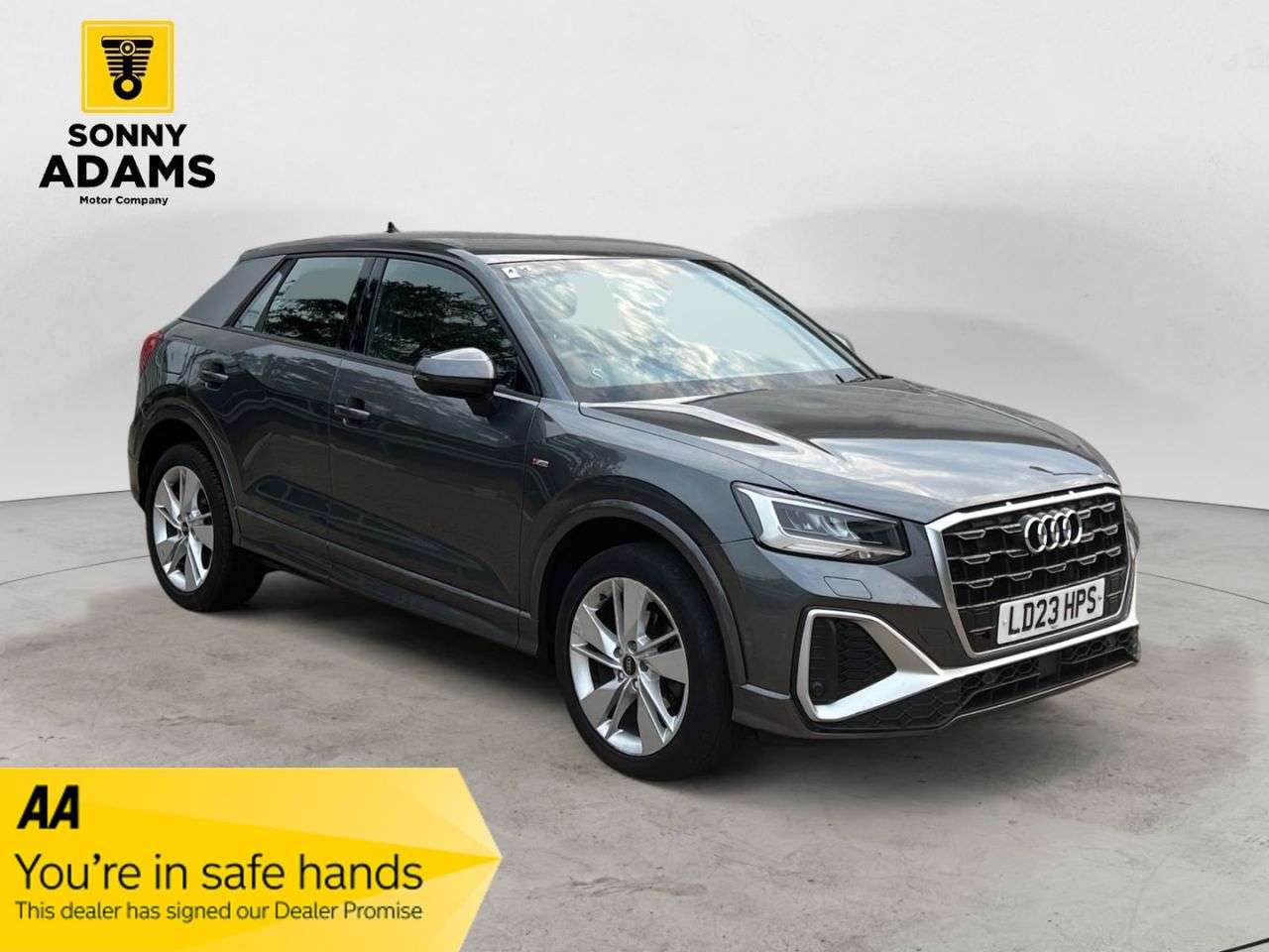 A 2023 AUDI Q2 1.5 TFSI CoD 35 S line SUV 5dr Petrol S Tronic Euro 6 (s/s) (150 ps) A 2023 AUDI Q2 1.5 TFSI CoD 35 S line SUV 5dr Petrol S Tronic Euro 6 (s/s) (150 ps)