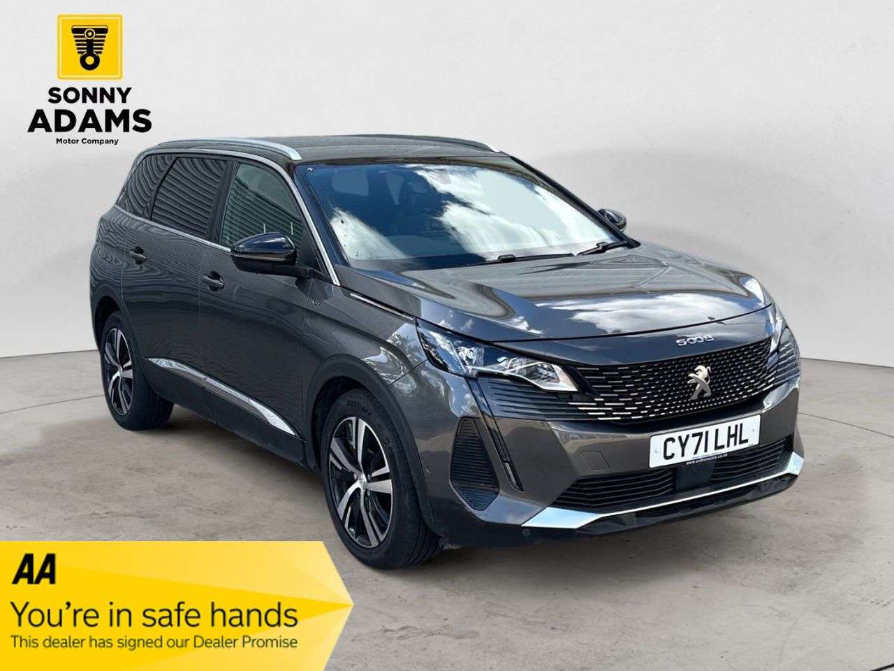 A 2021 PEUGEOT 5008 1.5 BlueHDi GT SUV 5dr Diesel EAT Euro 6 (s/s) (130 ps) A 2021 PEUGEOT 5008 1.5 BlueHDi GT SUV 5dr Diesel EAT Euro 6 (s/s) (130 ps)