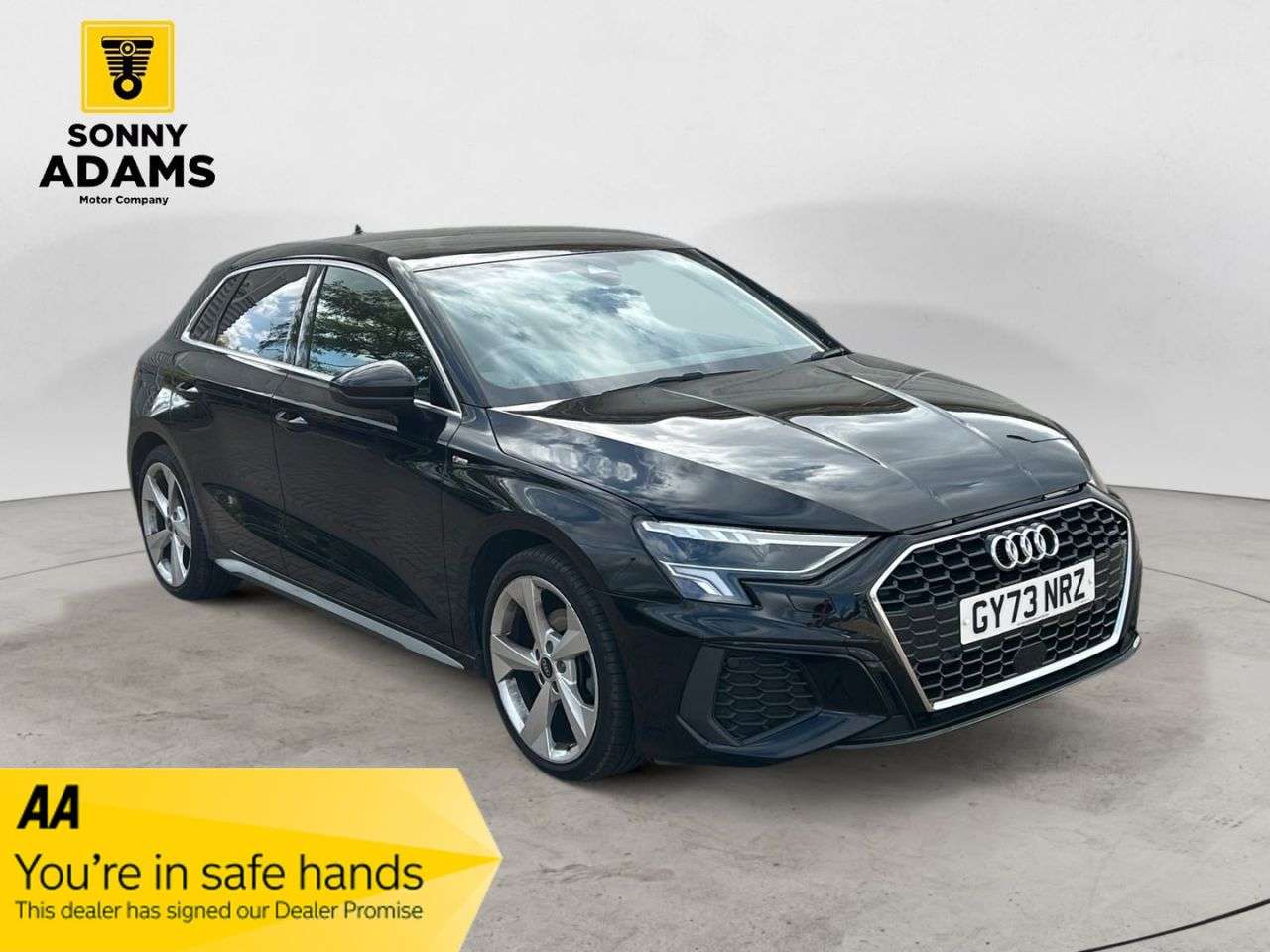 A 2023 AUDI A3 1.0 TFSI 30 S line Sportback 5dr Petrol Manual Euro 6 (s/s) (110 ps) A 2023 AUDI A3 1.0 TFSI 30 S line Sportback 5dr Petrol Manual Euro 6 (s/s) (110 ps)