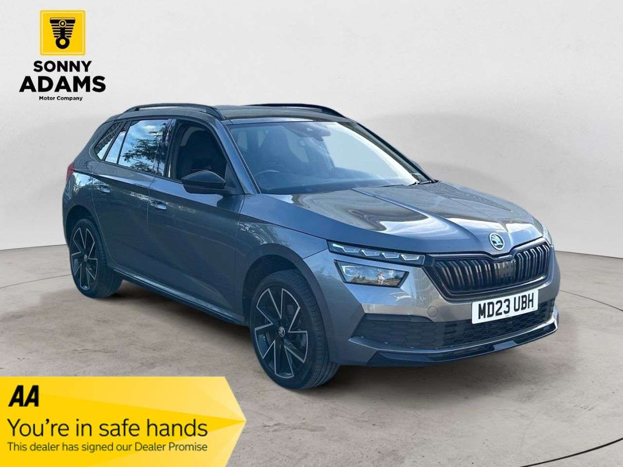 A 2023 SKODA KAMIQ 1.0 TSI Monte Carlo SUV 5dr Petrol DSG Euro 6 (s/s) (110 ps) A 2023 SKODA KAMIQ 1.0 TSI Monte Carlo SUV 5dr Petrol DSG Euro 6 (s/s) (110 ps)