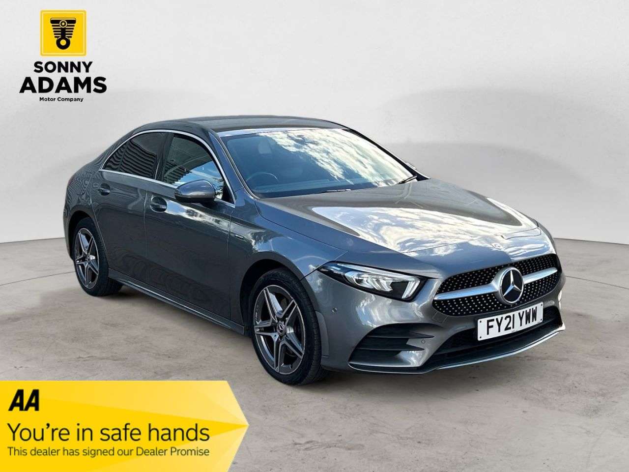 A 2021 MERCEDES-BENZ A CLASS 1.3 A250e 15.6kWh AMG Line (Executive) Saloon 4dr Petrol Plug-in Hybrid 8G- A 2021 MERCEDES-BENZ A CLASS 1.3 A250e 15.6kWh AMG Line (Executive) Saloon 4dr Petrol Plug-in Hybrid 8G-