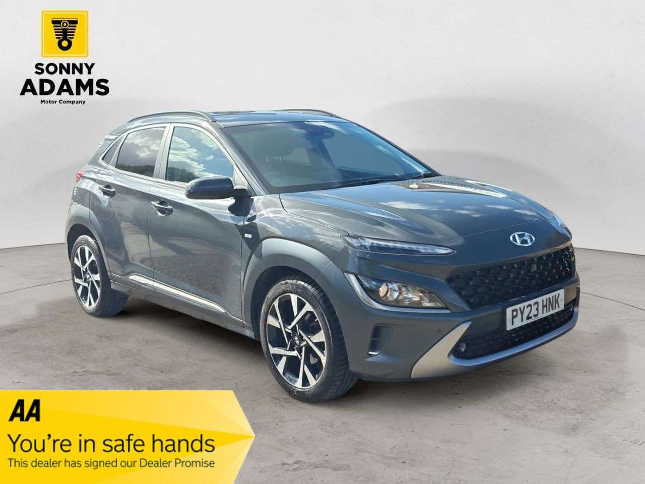 A 2023 HYUNDAI KONA 1.0 T-GDi MHEV Premium SUV 5dr Petrol Hybrid Manual Euro 6 (s/s) (120 ps) A 2023 HYUNDAI KONA 1.0 T-GDi MHEV Premium SUV 5dr Petrol Hybrid Manual Euro 6 (s/s) (120 ps)