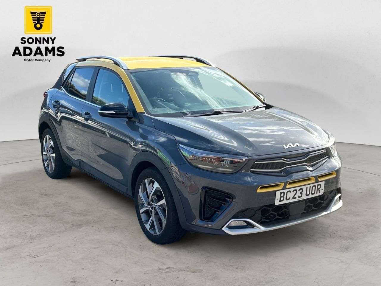 A 2023 KIA STONIC 1.0 T-GDi MHEV GT-Line S SUV 5dr Petrol Hybrid Manual Euro 6 (s/s) (118 bhp A 2023 KIA STONIC 1.0 T-GDi MHEV GT-Line S SUV 5dr Petrol Hybrid Manual Euro 6 (s/s) (118 bhp