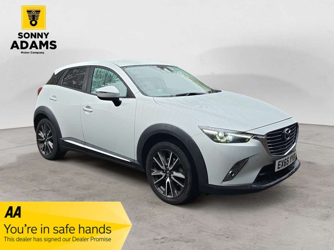 A 2015 MAZDA CX-3 1.5 SKYACTIV-D Sport Nav SUV 5dr Diesel Auto 4WD Euro 6 (s/s) (105 ps) A 2015 MAZDA CX-3 1.5 SKYACTIV-D Sport Nav SUV 5dr Diesel Auto 4WD Euro 6 (s/s) (105 ps)
