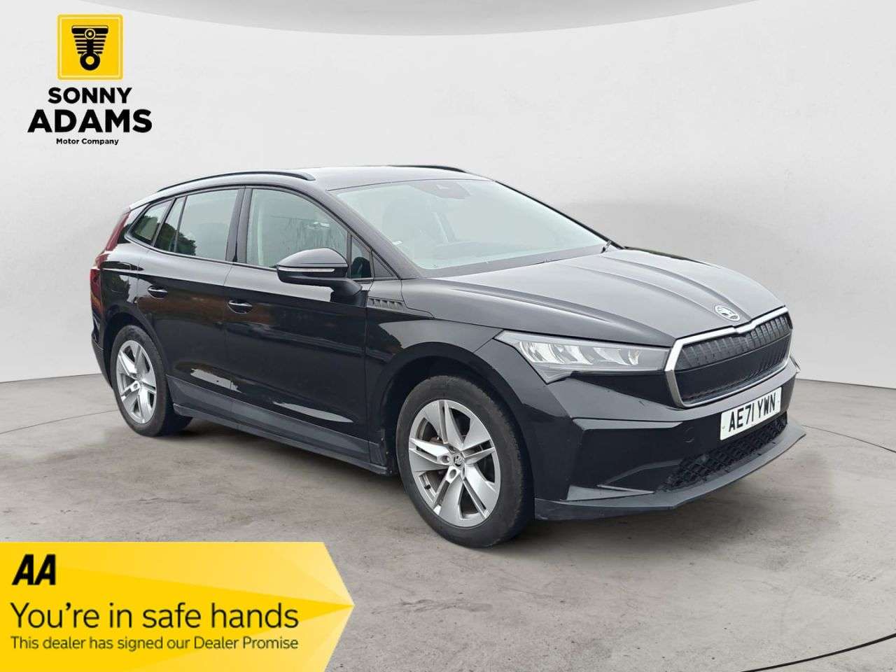 A 2021 SKODA ENYAQ iV 62kWh 60 SUV 5dr Electric Auto (179 ps) A 2021 SKODA ENYAQ iV 62kWh 60 SUV 5dr Electric Auto (179 ps)