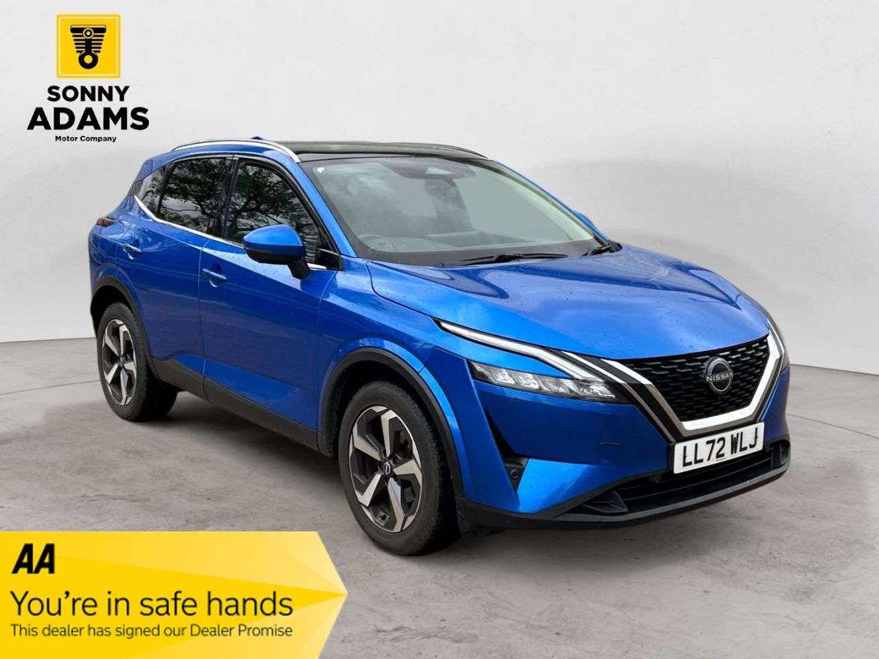 A 2022 NISSAN QASHQAI 1.3 DIG-T MHEV N-Connecta SUV 5dr Petrol Hybrid Manual Euro 6 (s/s) (140 ps A 2022 NISSAN QASHQAI 1.3 DIG-T MHEV N-Connecta SUV 5dr Petrol Hybrid Manual Euro 6 (s/s) (140 ps