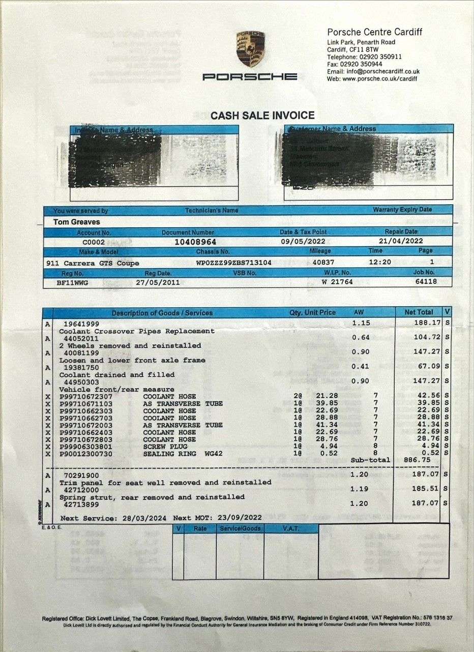 2011 PORSCHE 911 2011 PORSCHE 911