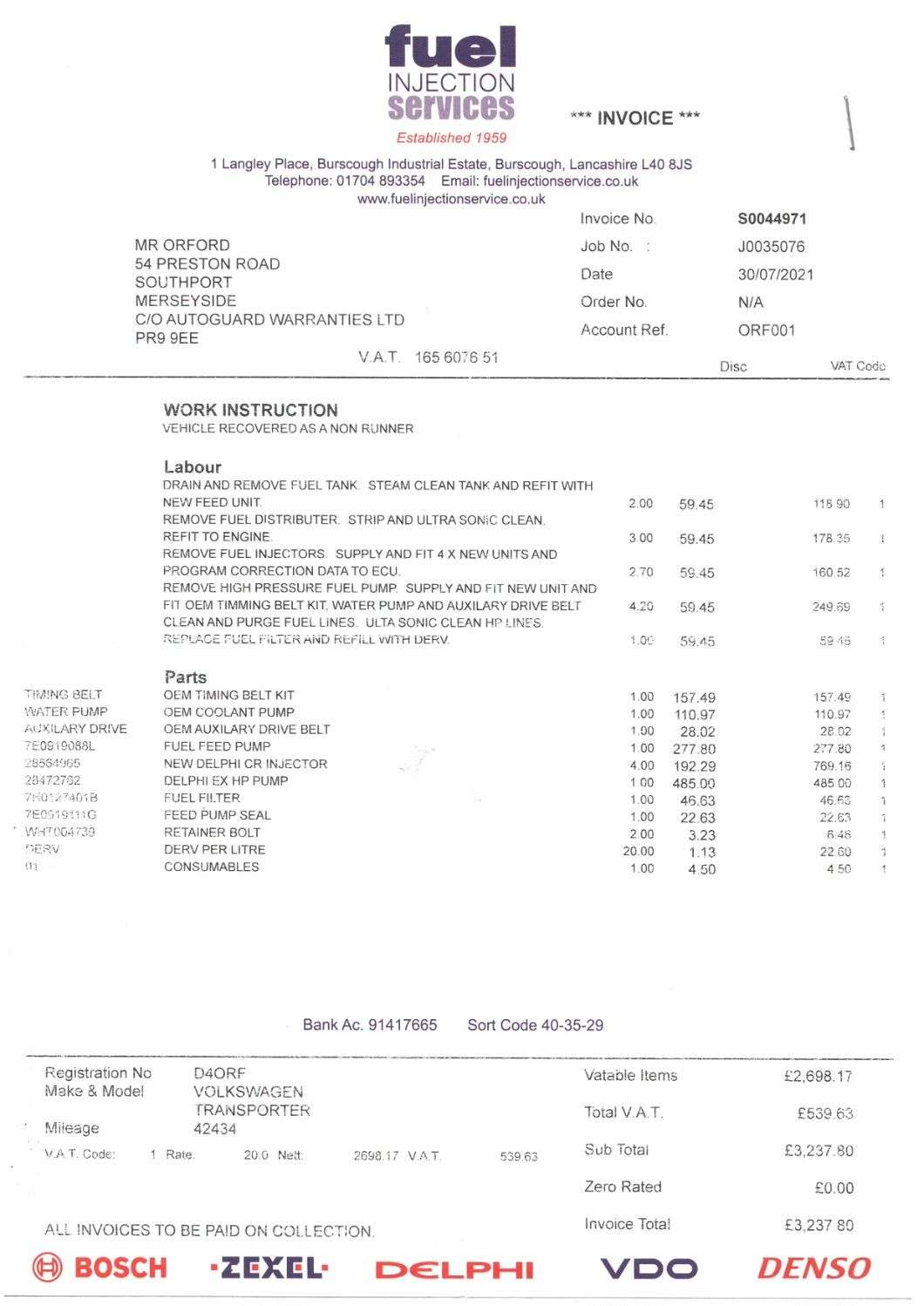 2017 VOLKSWAGEN TRANSPORTER 2017 VOLKSWAGEN TRANSPORTER