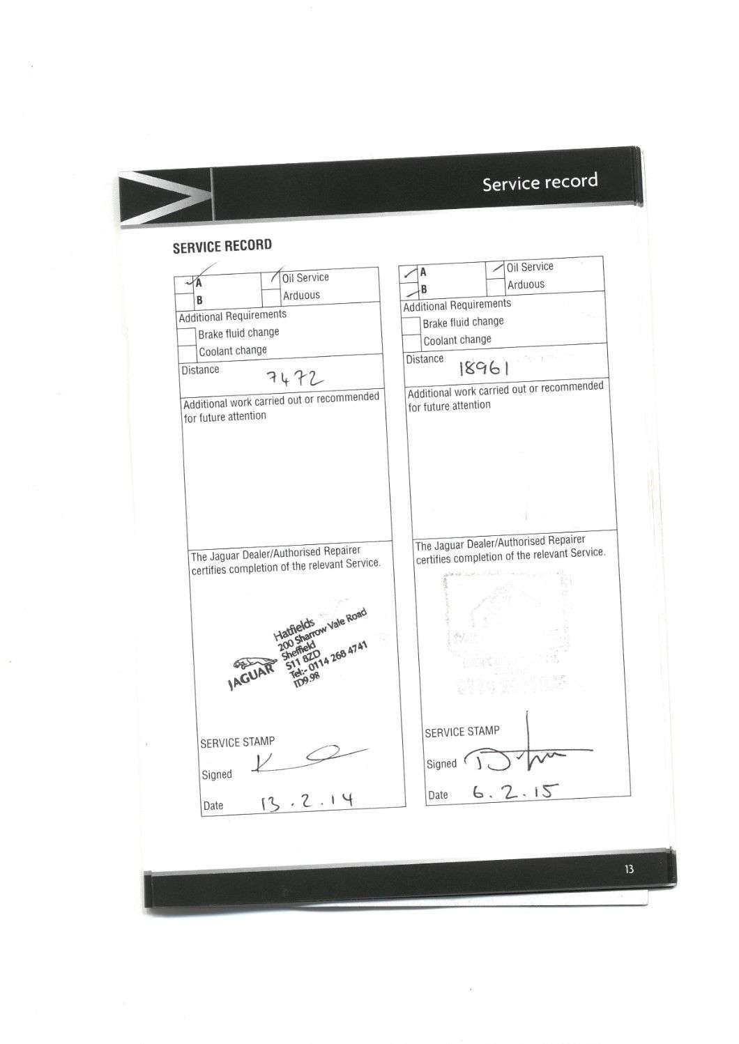 2013 JAGUAR XF 2013 JAGUAR XF