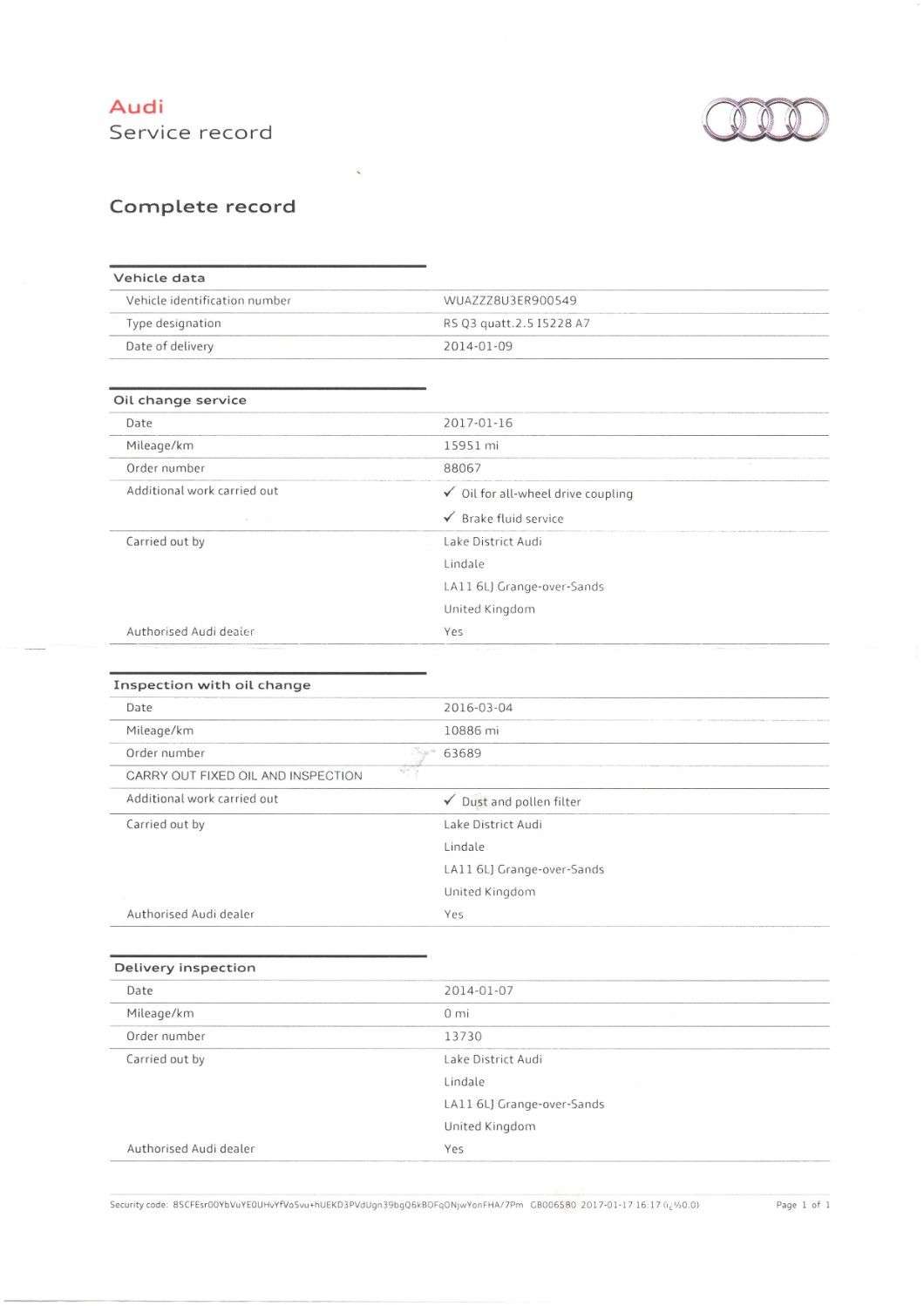 0 AUDI RS Q3 0 AUDI RS Q3