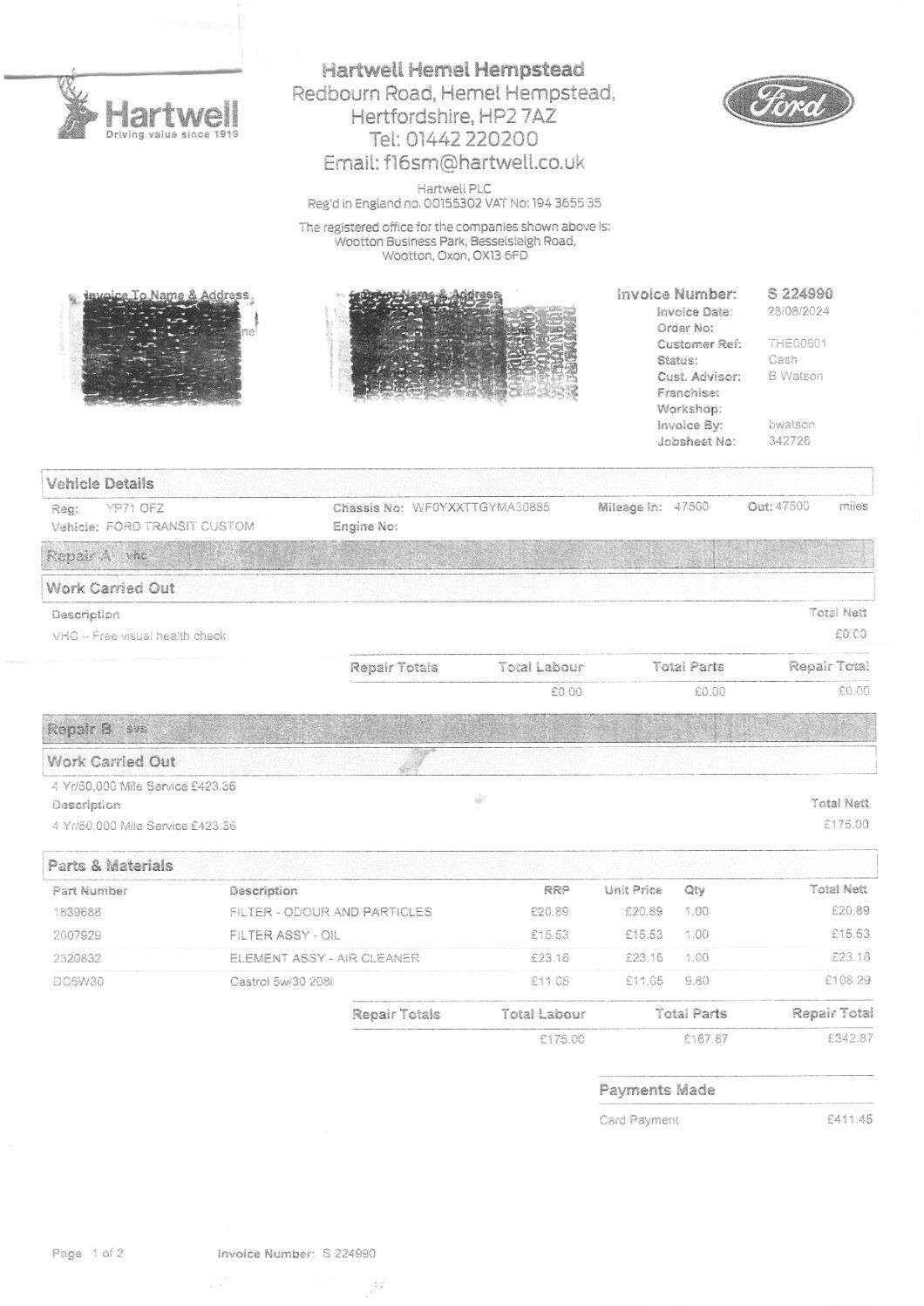 2021 FORD TRANSIT CUSTOM 2021 FORD TRANSIT CUSTOM