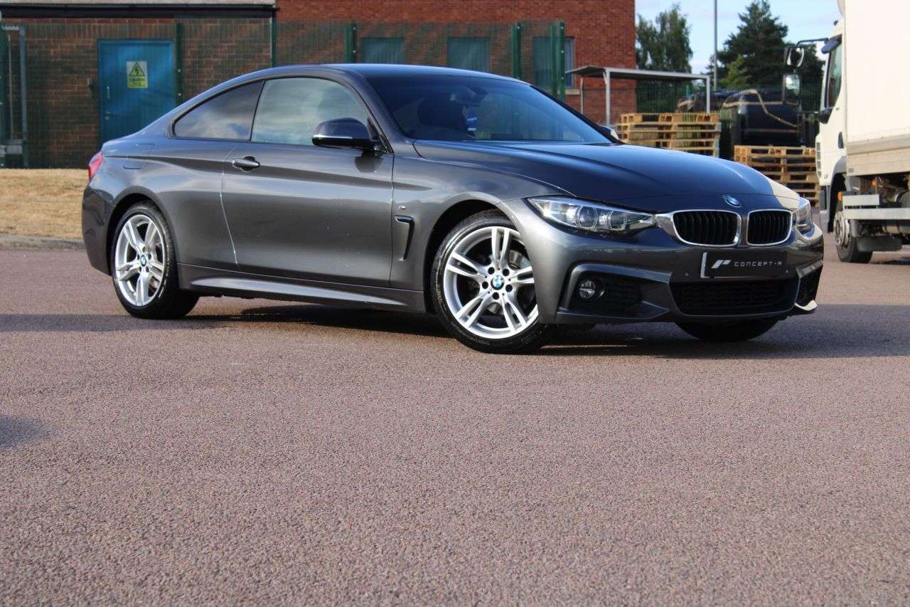 A 2018 BMW 4 SERIES 2.0 420i GPF M Sport Coupe 2dr Petrol Auto Euro 6 (s/s) (184 ps) A 2018 BMW 4 SERIES 2.0 420i GPF M Sport Coupe 2dr Petrol Auto Euro 6 (s/s) (184 ps)