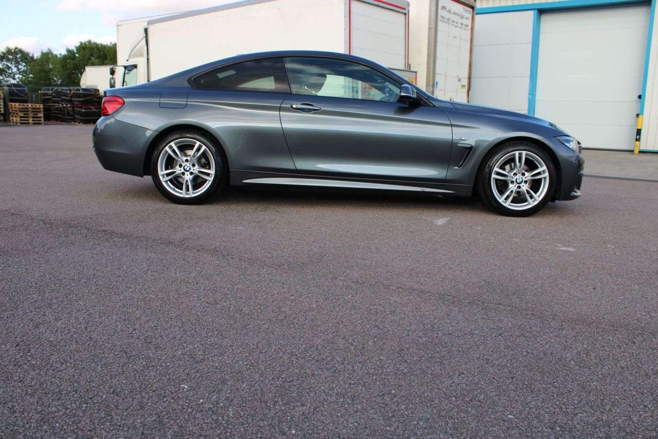 A 2018 BMW 4 SERIES 2.0 420i GPF M Sport Coupe 2dr Petrol Auto Euro 6 (s/s) (184 ps) A 2018 BMW 4 SERIES 2.0 420i GPF M Sport Coupe 2dr Petrol Auto Euro 6 (s/s) (184 ps)