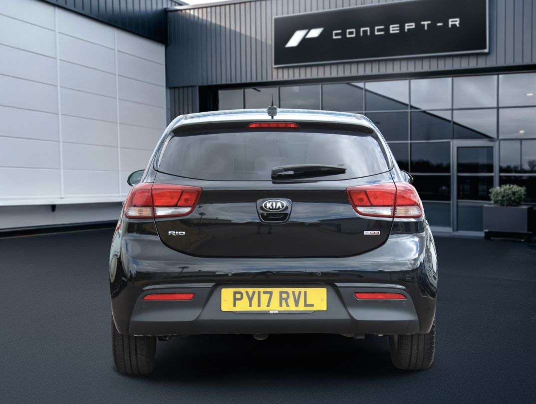 A 2017 KIA RIO 1.0 T-GDi 3 Hatchback 5dr Petrol Manual Euro 6 (s/s) (99 bhp) A 2017 KIA RIO 1.0 T-GDi 3 Hatchback 5dr Petrol Manual Euro 6 (s/s) (99 bhp)