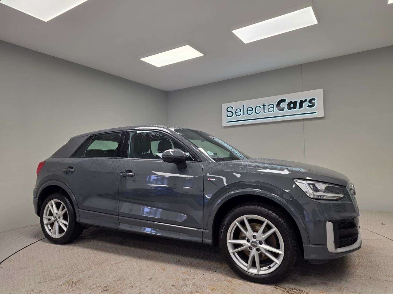 A 2018 AUDI Q2 1.4 TFSI CoD S line SUV 5dr Petrol Manual Euro 6 (s/s) (150 ps) A 2018 AUDI Q2 1.4 TFSI CoD S line SUV 5dr Petrol Manual Euro 6 (s/s) (150 ps)