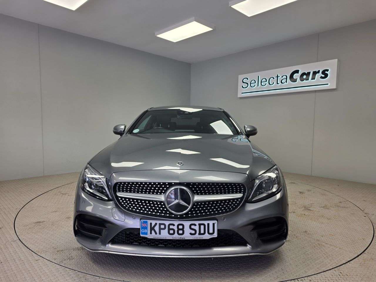 A 2018 MERCEDES-BENZ C-CLASS 2.0 C300d AMG Line (Premium) Coupe 2dr Diesel G-Tronic+ Euro 6 (s/s) (245 p A 2018 MERCEDES-BENZ C-CLASS 2.0 C300d AMG Line (Premium) Coupe 2dr Diesel G-Tronic+ Euro 6 (s/s) (245 p