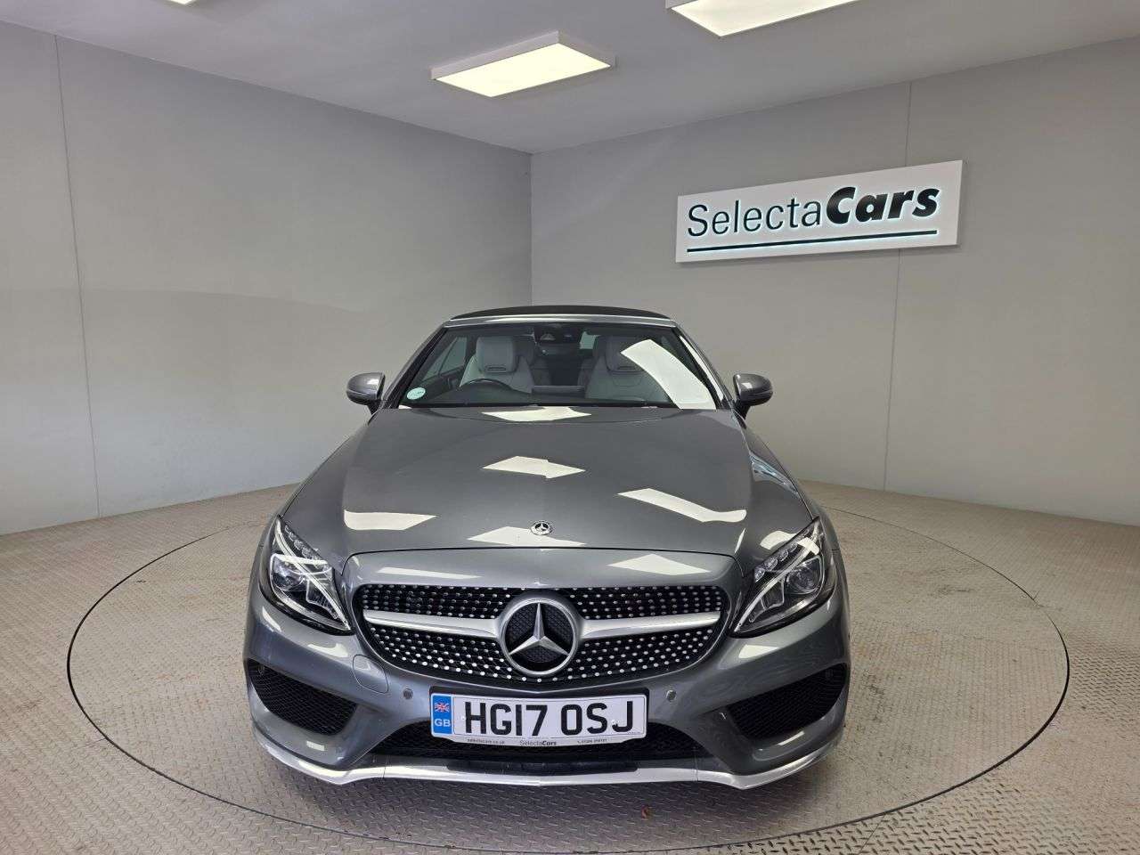 A 2017 MERCEDES-BENZ C CLASS 2.1 C220d AMG Line (Premium Plus) Cabriolet 2dr Diesel G-Tronic+ Euro 6 (s/ A 2017 MERCEDES-BENZ C CLASS 2.1 C220d AMG Line (Premium Plus) Cabriolet 2dr Diesel G-Tronic+ Euro 6 (s/