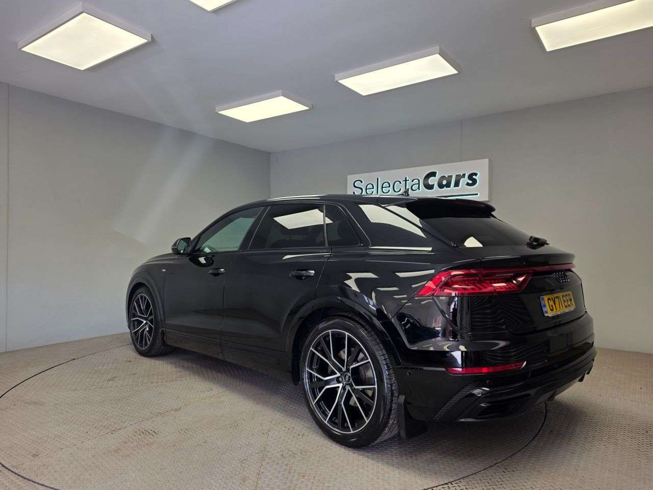 A 2022 AUDI Q8 3.0 TDI V6 50 Black Edition SUV 5dr Diesel Tiptronic quattro Euro 6 (s/s) ( A 2022 AUDI Q8 3.0 TDI V6 50 Black Edition SUV 5dr Diesel Tiptronic quattro Euro 6 (s/s) (