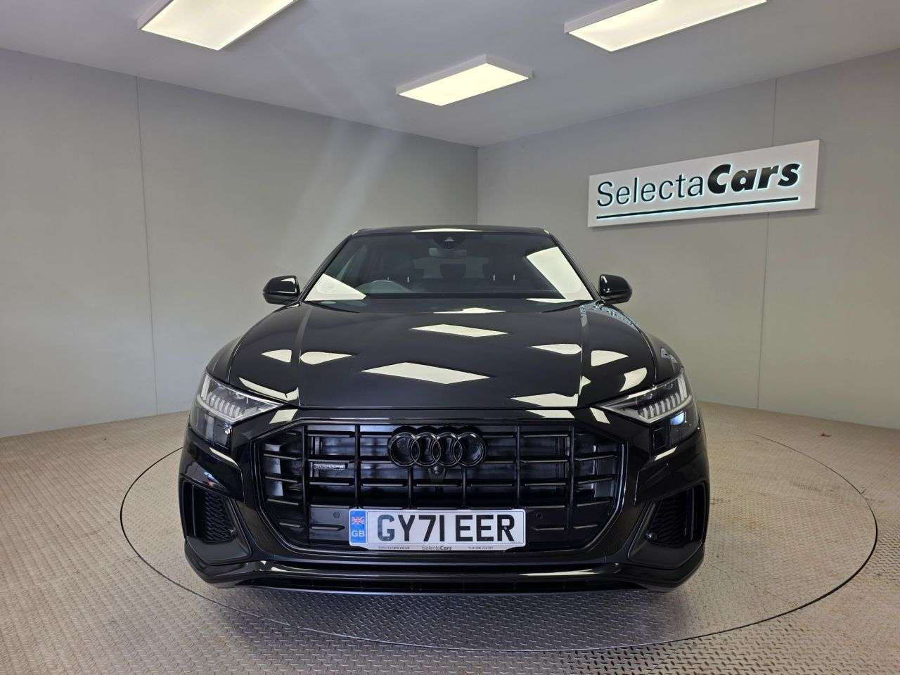 A 2022 AUDI Q8 3.0 TDI V6 50 Black Edition SUV 5dr Diesel Tiptronic quattro Euro 6 (s/s) ( A 2022 AUDI Q8 3.0 TDI V6 50 Black Edition SUV 5dr Diesel Tiptronic quattro Euro 6 (s/s) (