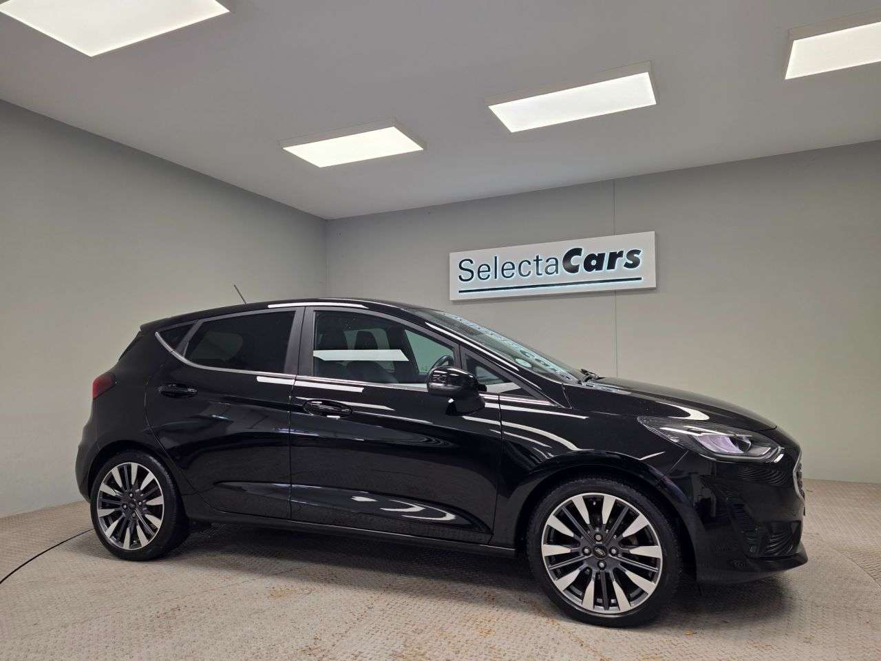 A 2023 FORD FIESTA 1.0T EcoBoost MHEV Titanium X Hatchback 5dr Petrol Hybrid Manual Euro 6 (s/ A 2023 FORD FIESTA 1.0T EcoBoost MHEV Titanium X Hatchback 5dr Petrol Hybrid Manual Euro 6 (s/