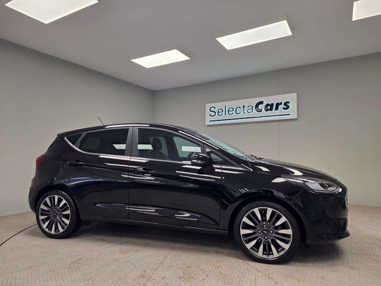 A 2023 FORD FIESTA 1.0T EcoBoost MHEV Titanium X Hatchback 5dr Petrol Hybrid Manual Euro 6 (s/ A 2023 FORD FIESTA 1.0T EcoBoost MHEV Titanium X Hatchback 5dr Petrol Hybrid Manual Euro 6 (s/