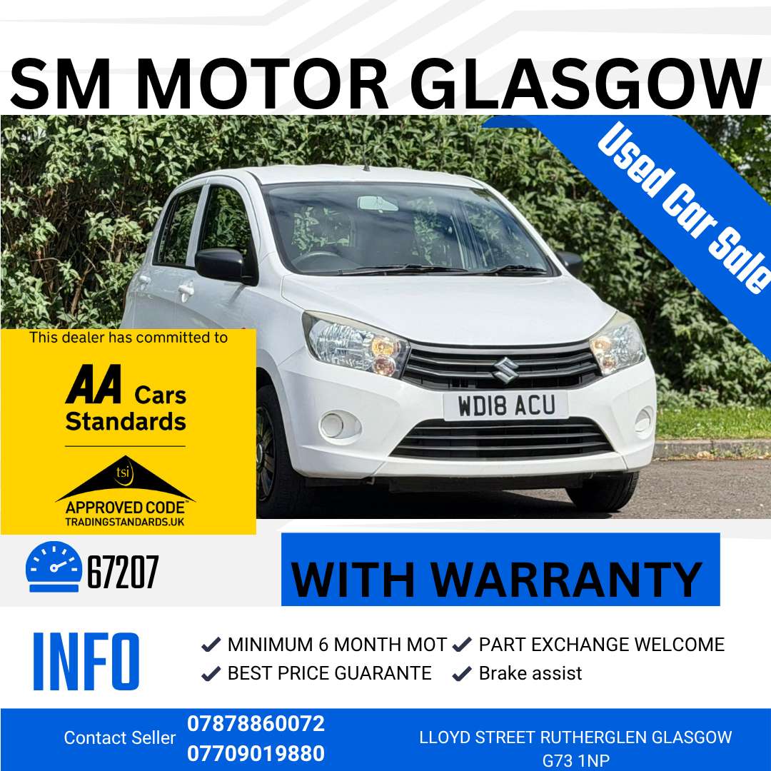 A 2018 SUZUKI CELERIO 1.0 SZ2 Hatchback 5dr Petrol Manual Euro 6 (68 ps) A 2018 SUZUKI CELERIO 1.0 SZ2 Hatchback 5dr Petrol Manual Euro 6 (68 ps)