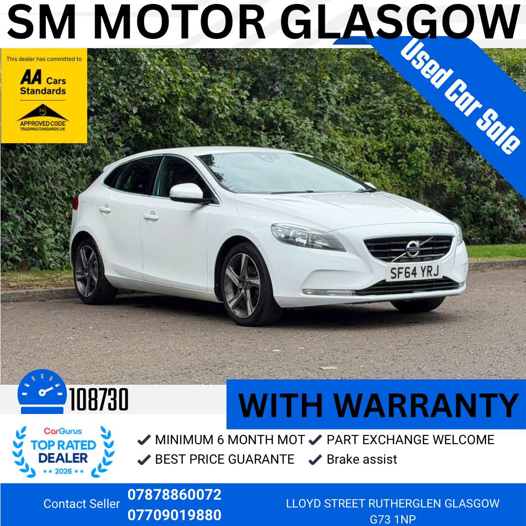 A 2014 VOLVO V40 1.6 D2 R-Design Hatchback 5dr Diesel Manual Euro 5 (s/s) (115 ps) A 2014 VOLVO V40 1.6 D2 R-Design Hatchback 5dr Diesel Manual Euro 5 (s/s) (115 ps)