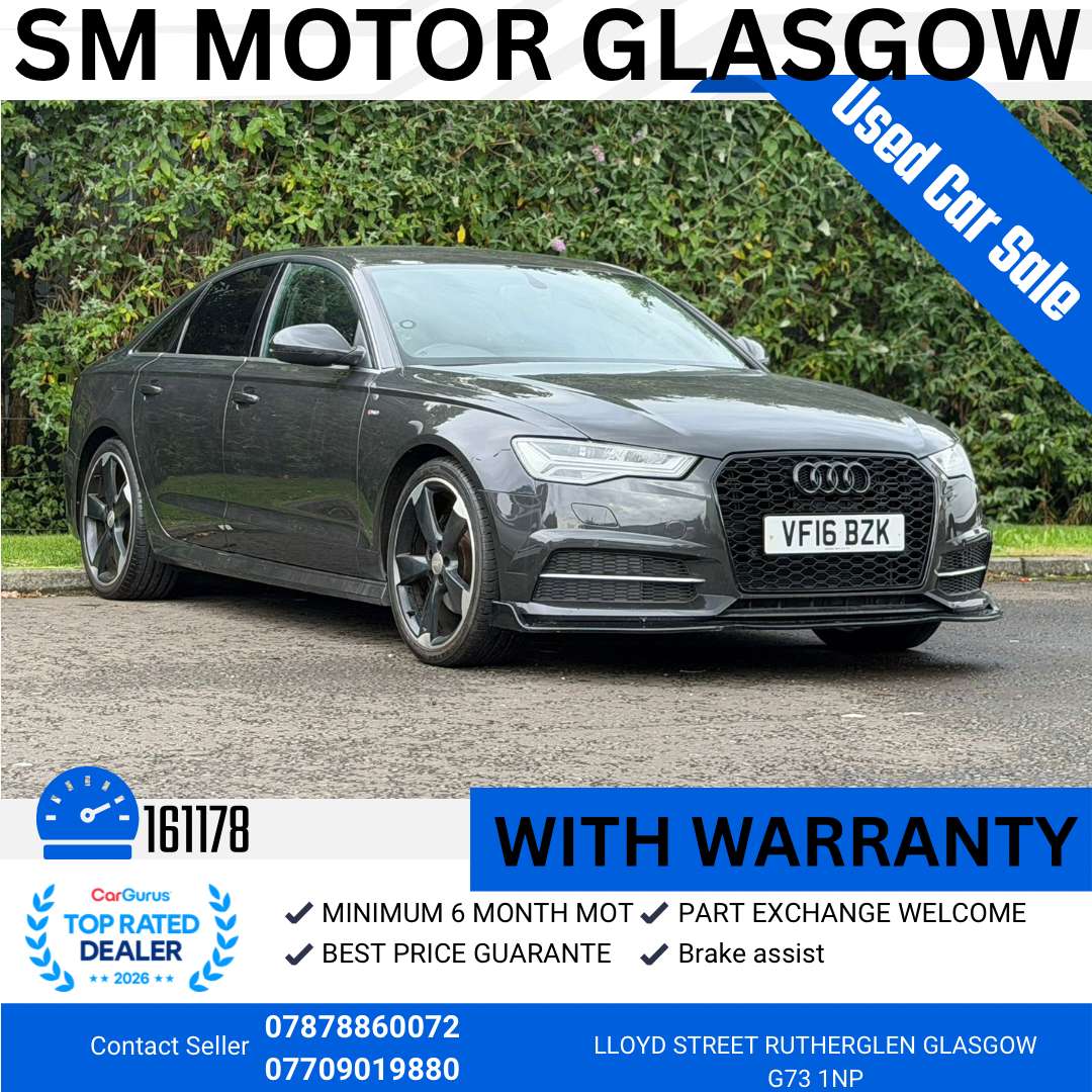 A 2016 AUDI A6 SALOON 2.0 TDI ultra S line Saloon 4dr Diesel S Tronic Euro 6 (s/s) (190 ps) A 2016 AUDI A6 SALOON 2.0 TDI ultra S line Saloon 4dr Diesel S Tronic Euro 6 (s/s) (190 ps)