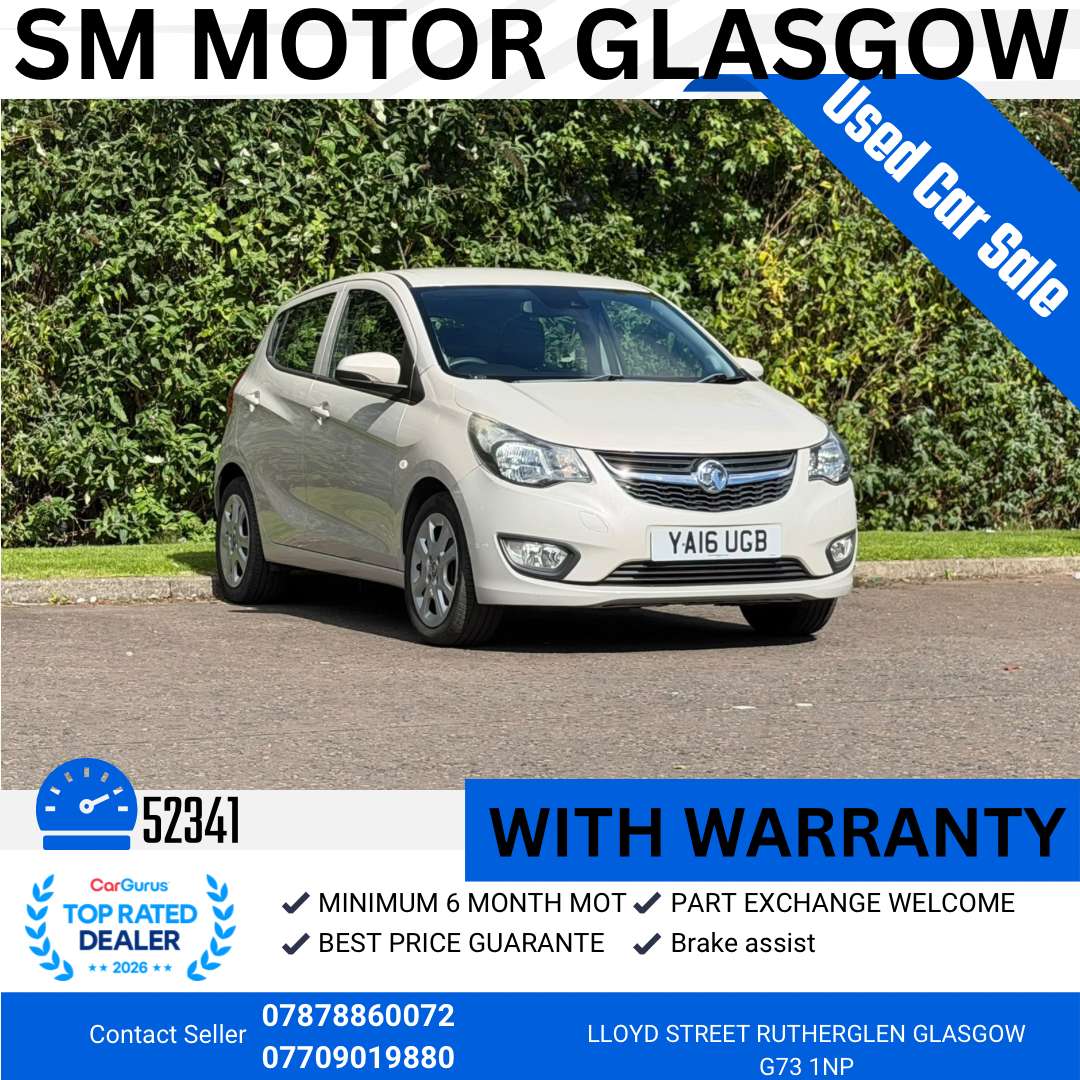 A 2016 VAUXHALL VIVA 1.0i SE Hatchback 5dr Petrol Manual Euro 6 (a/c) (75 ps) A 2016 VAUXHALL VIVA 1.0i SE Hatchback 5dr Petrol Manual Euro 6 (a/c) (75 ps)