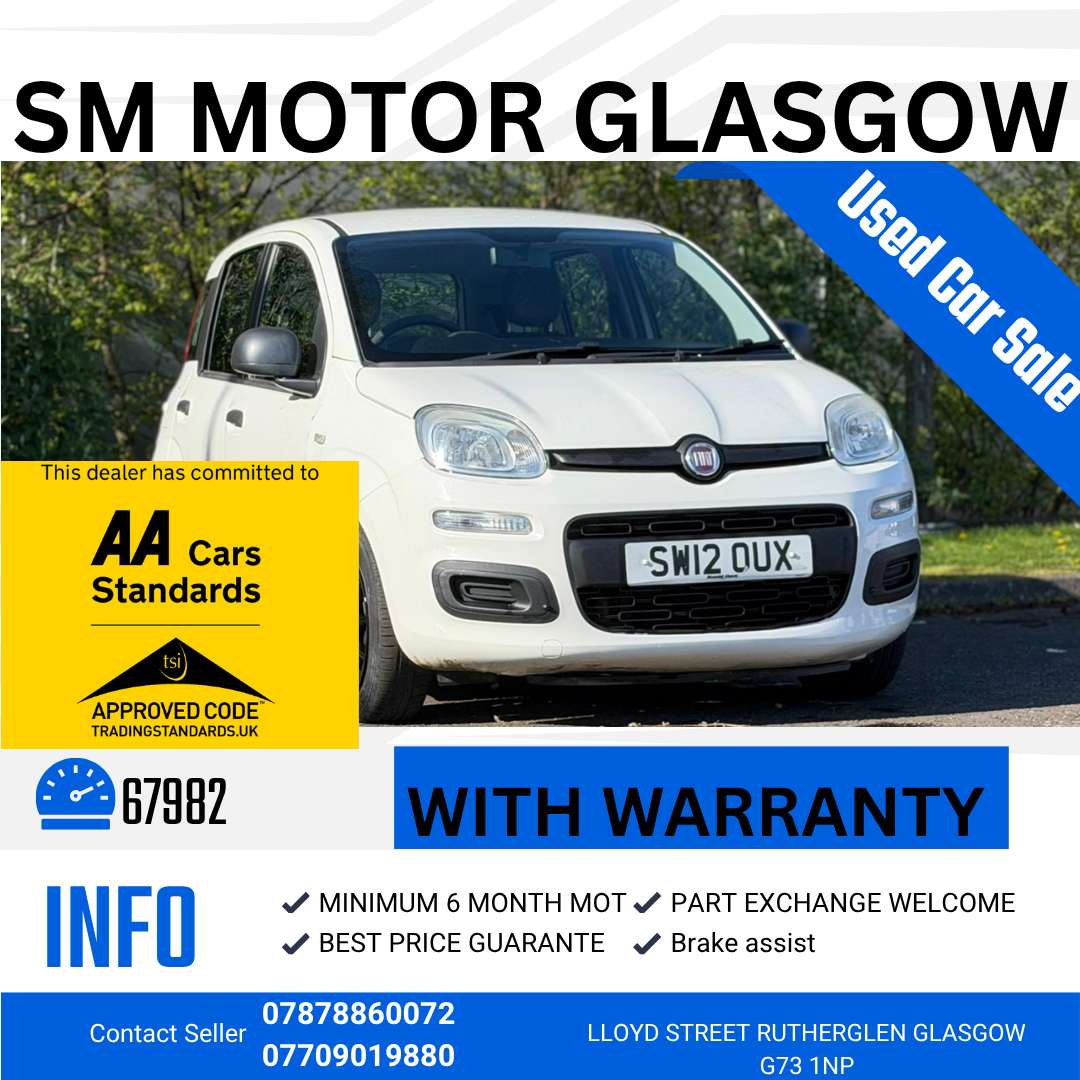 A 2012 FIAT PANDA 1.2 Pop Hatchback 5dr Petrol Manual Euro 5 (69 bhp) A 2012 FIAT PANDA 1.2 Pop Hatchback 5dr Petrol Manual Euro 5 (69 bhp)
