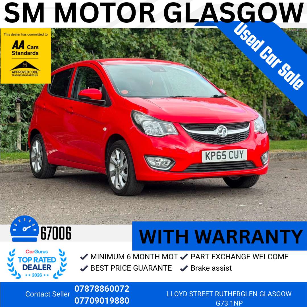 A 2015 VAUXHALL VIVA 1.0i SL Hatchback 5dr Petrol Manual Euro 6 (75 ps) A 2015 VAUXHALL VIVA 1.0i SL Hatchback 5dr Petrol Manual Euro 6 (75 ps)