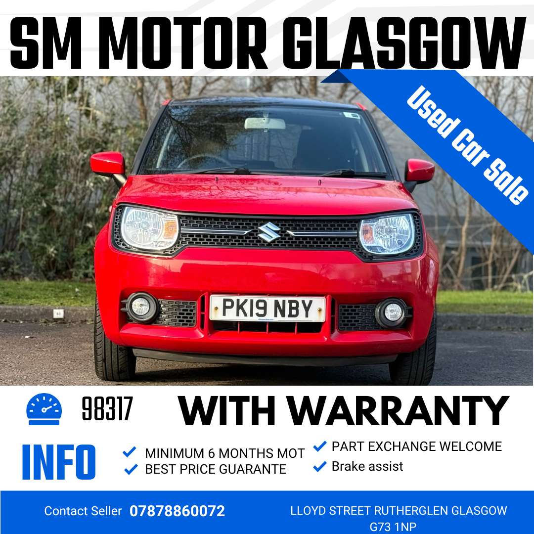 A 2019 SUZUKI IGNIS 1.2 Dualjet SZ3 Hatchback 5dr Petrol Manual Euro 6 (90 ps) A 2019 SUZUKI IGNIS 1.2 Dualjet SZ3 Hatchback 5dr Petrol Manual Euro 6 (90 ps)