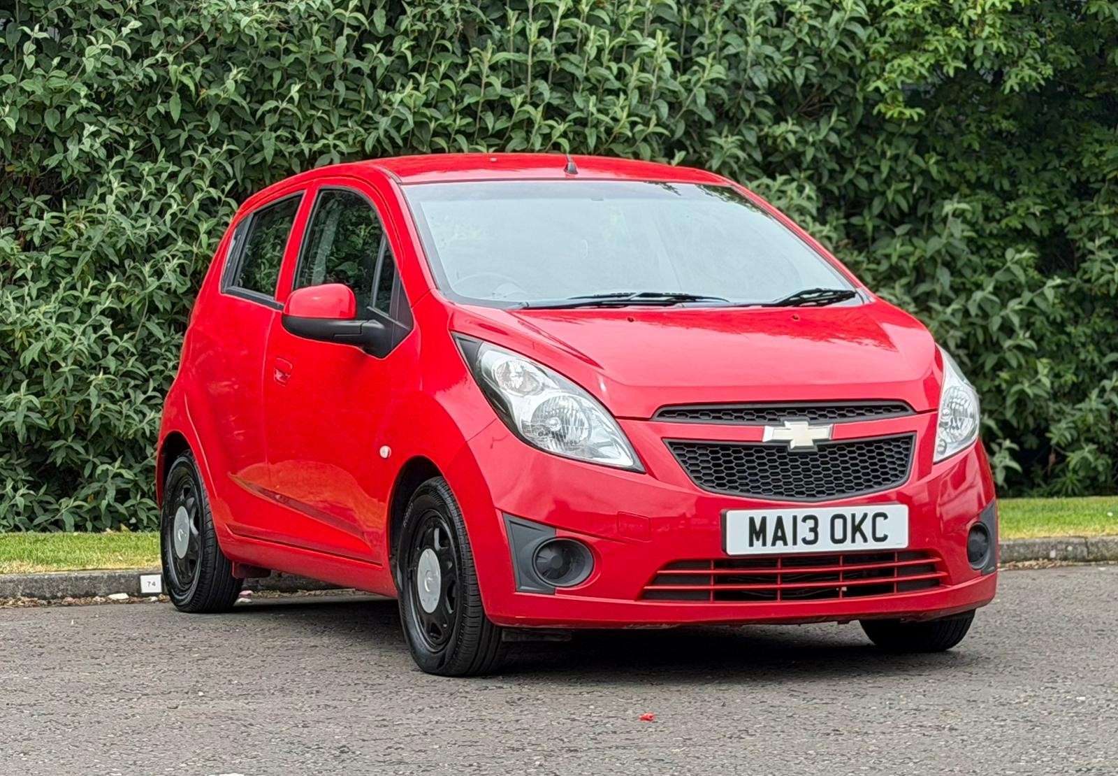 A 2013 CHEVROLET SPARK 1.2i LT Hatchback 5dr Petrol Manual Euro 5 (81 ps) A 2013 CHEVROLET SPARK 1.2i LT Hatchback 5dr Petrol Manual Euro 5 (81 ps)