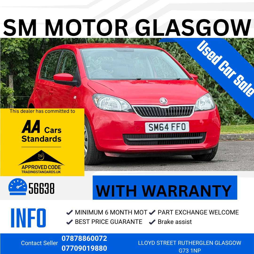 A 2015 SKODA CITIGO 1.0 MPI SE Hatchback 5dr Petrol Manual Euro 5 (60 ps) A 2015 SKODA CITIGO 1.0 MPI SE Hatchback 5dr Petrol Manual Euro 5 (60 ps)
