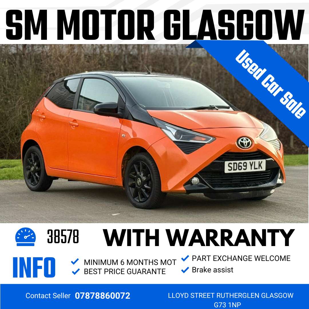 A 2019 TOYOTA AYGO 1.0 VVT-i x-cite Hatchback 5dr Petrol Manual Euro 6 (71 ps) A 2019 TOYOTA AYGO 1.0 VVT-i x-cite Hatchback 5dr Petrol Manual Euro 6 (71 ps)