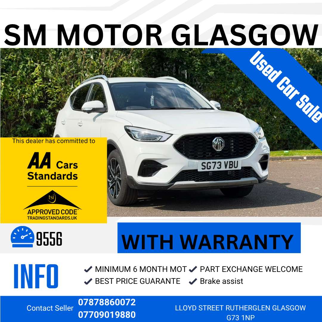 A 2023 MG ZS 1.5 VTi-TECH Exclusive SUV 5dr Petrol Manual Euro 6 (s/s) (106 ps) A 2023 MG ZS 1.5 VTi-TECH Exclusive SUV 5dr Petrol Manual Euro 6 (s/s) (106 ps)