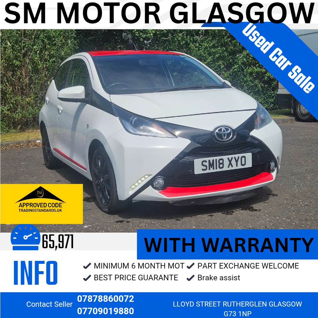 A 2018 TOYOTA AYGO 1.0 VVT-i x-press Hatchback 5dr Petrol Manual Euro 6 (71 ps) A 2018 TOYOTA AYGO 1.0 VVT-i x-press Hatchback 5dr Petrol Manual Euro 6 (71 ps)